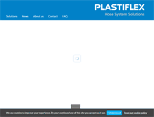 Tablet Screenshot of plastiflex.com